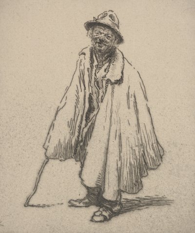 Francesconi (rézkarc) alkotó: Edgar Chahine