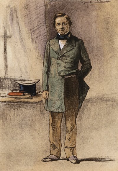 Gustave Flaubert: Madame Bovary illusztrációja (színes litográfia) alkotó: Edgar Chahine