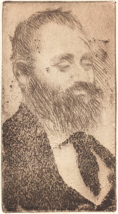 Alphonse Hirsch, 1875. alkotó: Edgar Degas