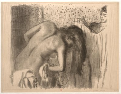 Fürdés után alkotó: Edgar Degas