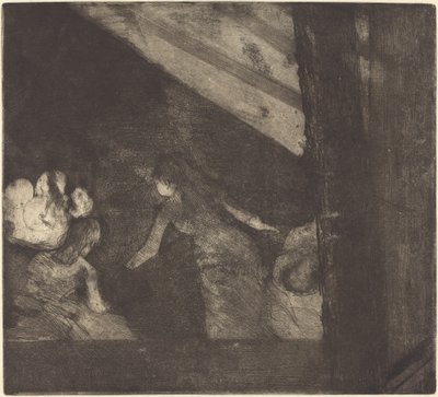 A Cafe des Ambassadeurs-ben alkotó: Edgar Degas