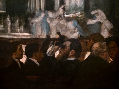Ördög Róbert balettje (részlet). 1871-1872. Olajfestmény. alkotó: Edgar Degas