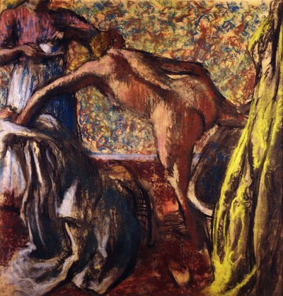 Reggeli a fürdő után; A reggeli a fürdő után, 1895-98 körül alkotó: Edgar Degas