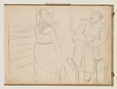 Bordélyház jelenet alkotó: Edgar Degas