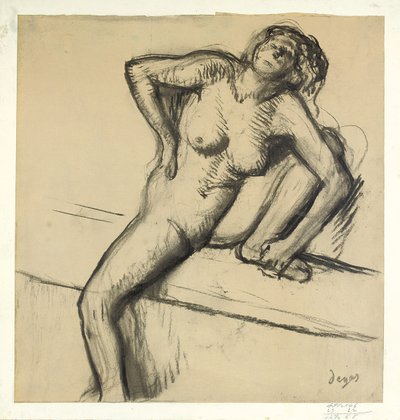 Guggoló akt; Ne guggolj alkotó: Edgar Degas
