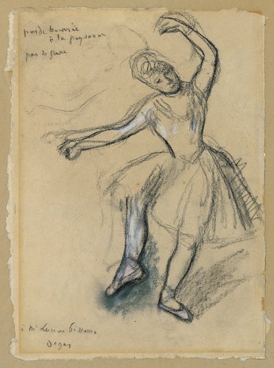 táncolni; Táncos, 1880-as évek alkotó: Edgar Degas