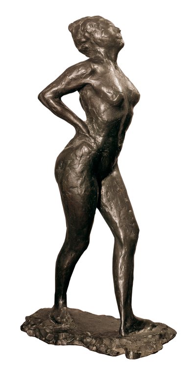 Táncos nyugalomban, Edgar Degas szobra, 1882-95 körül alkotó: Edgar Degas