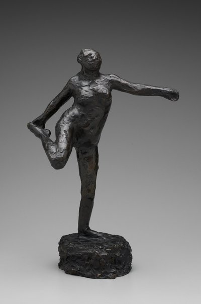 Táncos arabeszk nyelven (bronz) alkotó: Edgar Degas