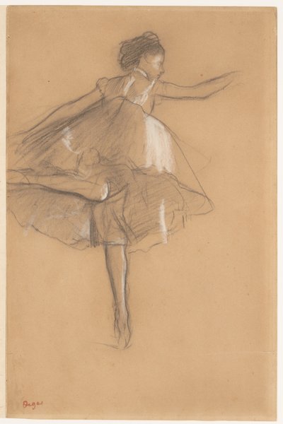 Táncosnő spitzben alkotó: Edgar Degas