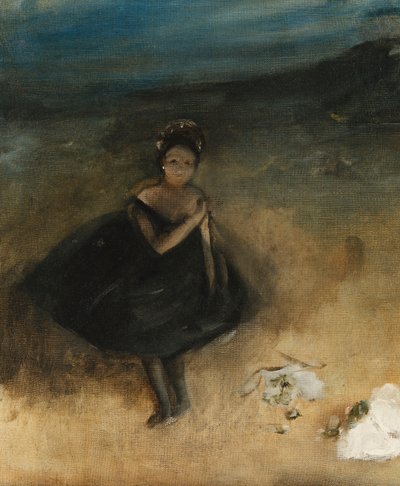 Táncos csokorral; A táncos a csokorral, alkotó: Edgar Degas