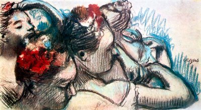Táncosfejek, 1899 alkotó: Edgar Degas