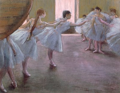 Táncosok a próbán, alkotó: Edgar Degas
