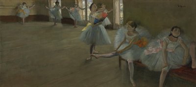 Táncosok az osztályteremben, 1880 körül alkotó: Edgar Degas