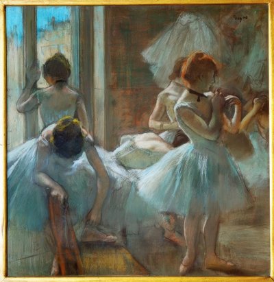 Táncosok nyugalomban alkotó: Edgar Degas