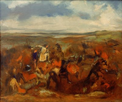 A poitiers-i csata alkotó: Edgar Degas