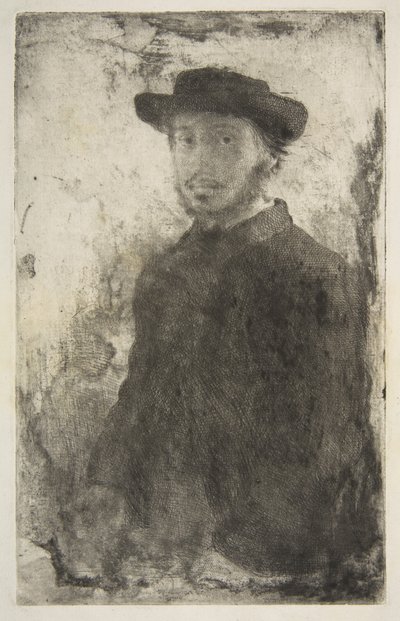 Edgar Degas: önarckép alkotó: Edgar Degas