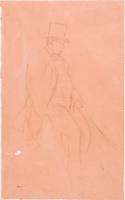 Gentleman Rider alkotó: Edgar Degas