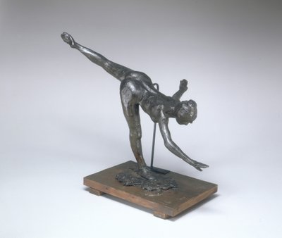 Nagy arabeszk, Harmadik alkalommal először hajló arabeszk, c. 18851890. alkotó: Edgar Degas