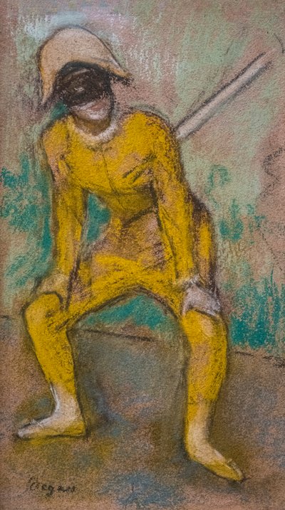 Paprikajancsi. 1884 körül. Pasztell papíron. alkotó: Edgar Degas