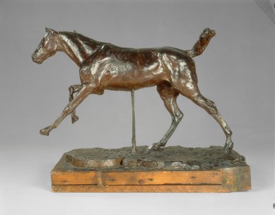 Ló vágta a jobb lábon, 1880-as évek vége. alkotó: Edgar Degas