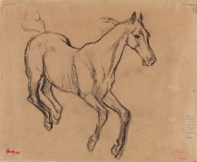Vágtató ló alkotó: Edgar Degas