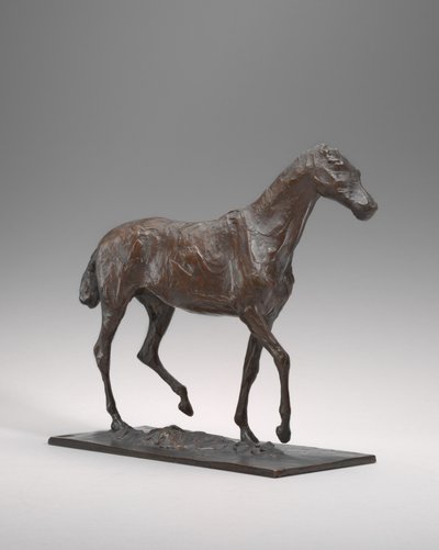 Lójárás, eredeti viasz valószínűleg 1870-es évek elején, öntött kb. 19201921. alkotó: Edgar Degas