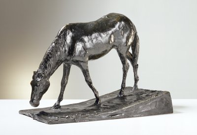 Ló a vályúnál (bronz) alkotó: Edgar Degas