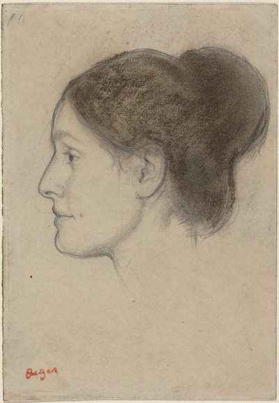 Hortense Valpinçon alkotó: Edgar Degas