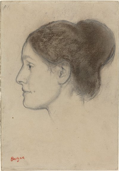 Hortense Valpinçon, 1883. alkotó: Edgar Degas