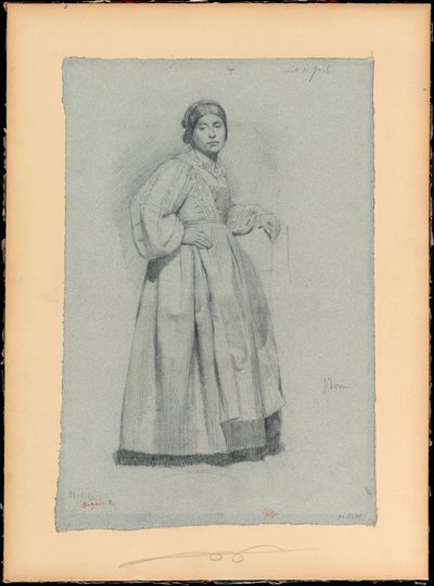 Olasz (Gaëta) alkotó: Edgar Degas
