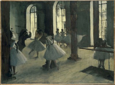 Próba a táncházban alkotó: Edgar Degas