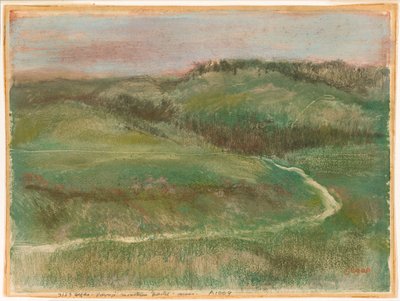 Tájkép alkotó: Edgar Degas