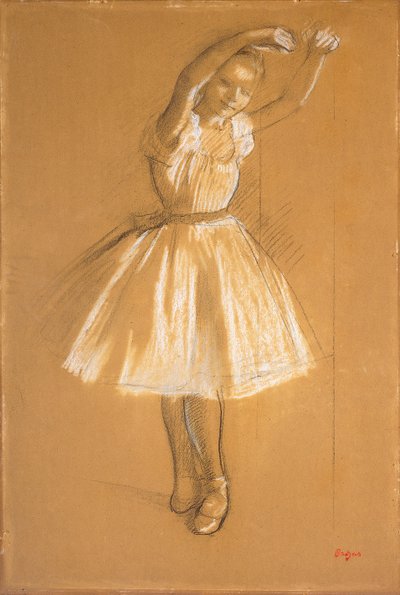 Kis táncos, 1875 alkotó: Edgar Degas