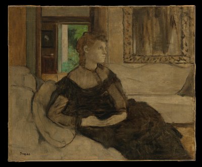 Madame Théodore Gobillard (Yves Morisot, 1838-1893) alkotó: Edgar Degas