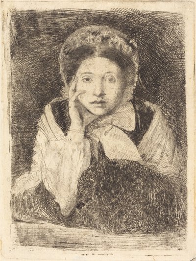 Marguerite De Gas, a művész nővére Marguerite De Gas, a művész nővére, 18601862. alkotó: Edgar Degas