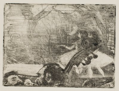 A színpadon I alkotó: Edgar Degas