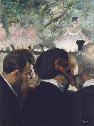 Zenekari zenészek alkotó: Edgar Degas