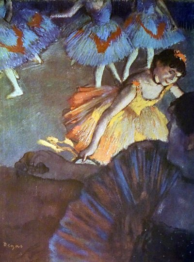 Edgar Degas Balett egy operadobozból című festménye alkotó: Edgar Degas