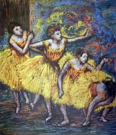 Edgar Degas Négy táncos című festménye alkotó: Edgar Degas