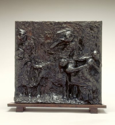 Almaszedés emlékmű, avagy Családi idill, c. 1881, esetleg 1890-es évek. alkotó: Edgar Degas