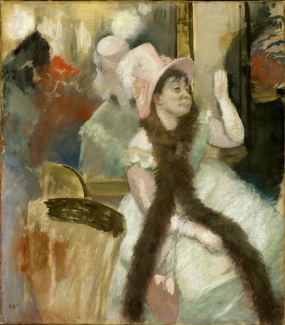 Portré jelmezbál után alkotó: Edgar Degas