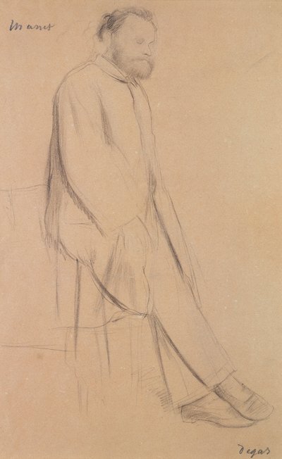 Edouard Manet (1832-83) portréja alkotó: Edgar Degas