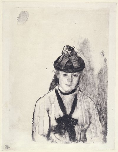 Ellen Andrée portréja alkotó: Edgar Degas