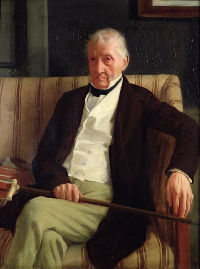 Hilaire Degas (1770-1858), a művész nagyapjának portréja, 1857 alkotó: Edgar Degas