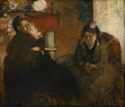 Mme portréja. Lisle és Mme Loubens, 186670. alkotó: Edgar Degas
