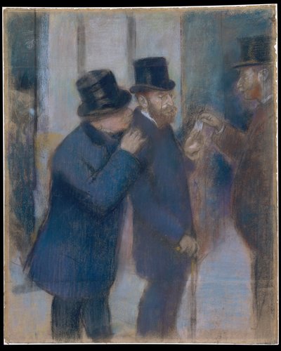 Portrék a tőzsdén alkotó: Edgar Degas