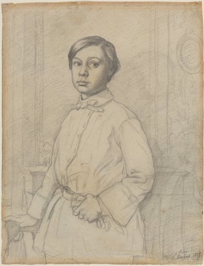 René de Gas [előlap] alkotó: Edgar Degas