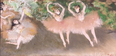 Balettjelenet, 1879 körül alkotó: Edgar Degas