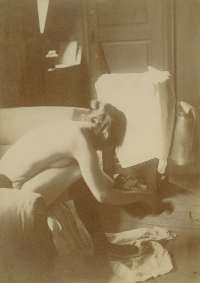 [Ülő akt] alkotó: Edgar Degas