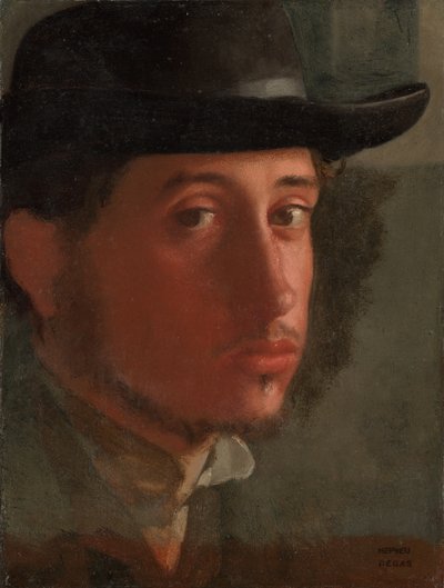 Önarckép alkotó: Edgar Degas